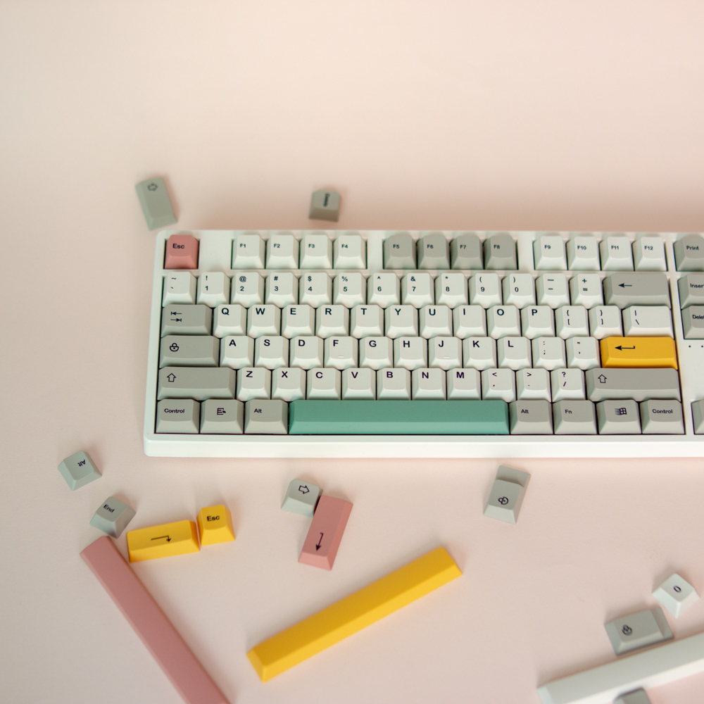 9009 키캡 체리 PBT 스타일 독거미 기계식 키보드 - 상세 이미지 4