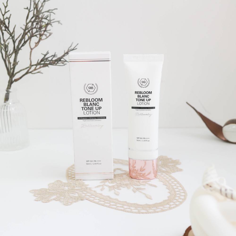 리블 리블룸 블랑 톤업 로션 50ml 2개, 미백주름개선 EWG그린 자외선차단 에스테틱 이미지 6