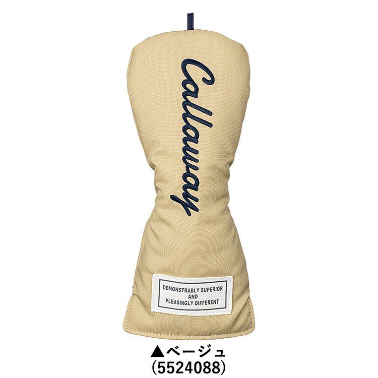 캘러웨이 Callaway 어드밴스드 페어웨이 드라이버 헤드커버 CW2024AC 3컬러 - 상세 이미지 2