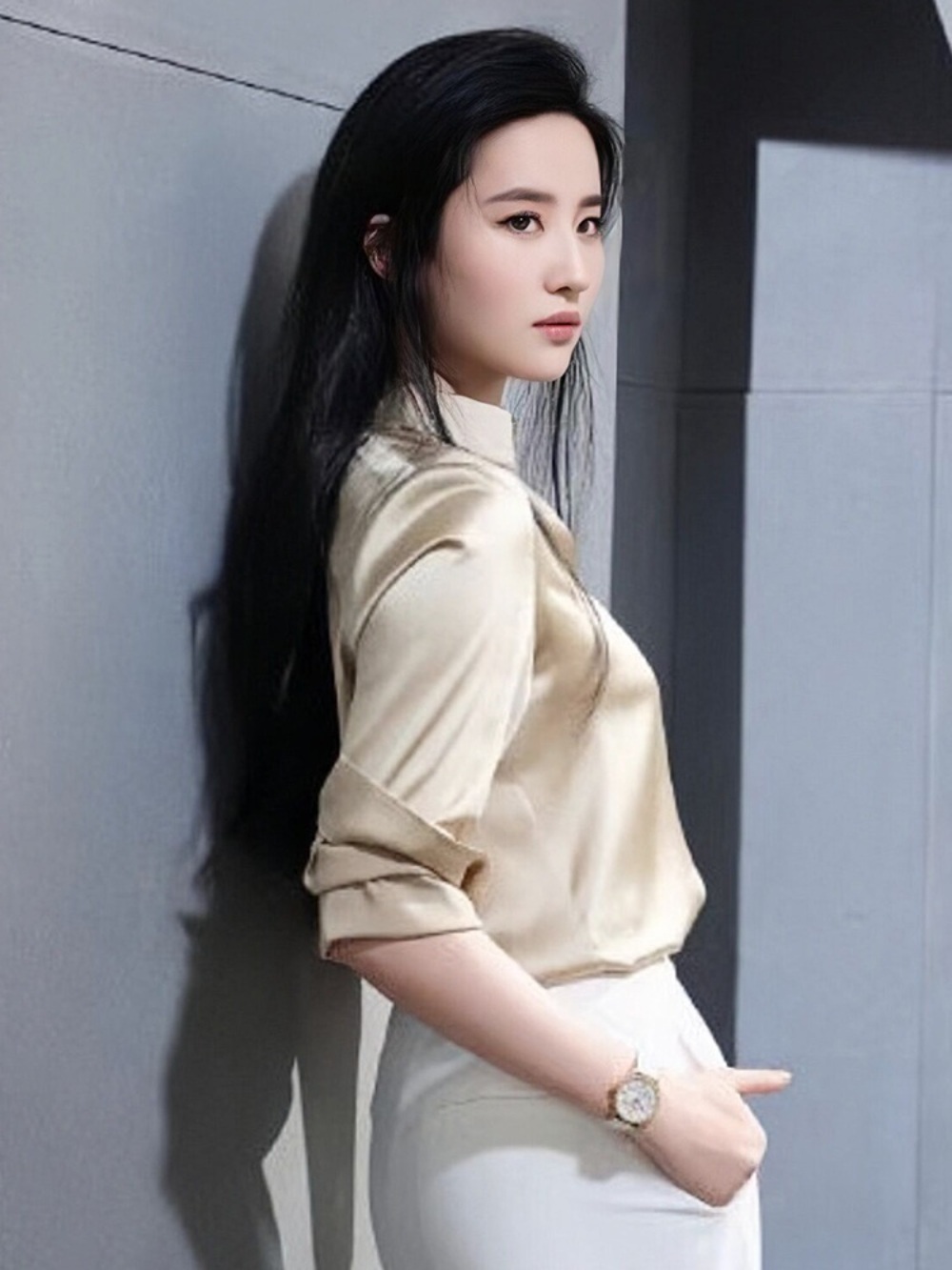 피도 눈물도 없이 63회 이소연 이혜원 셔츠 오피스 하객룩 - 상세 이미지 4