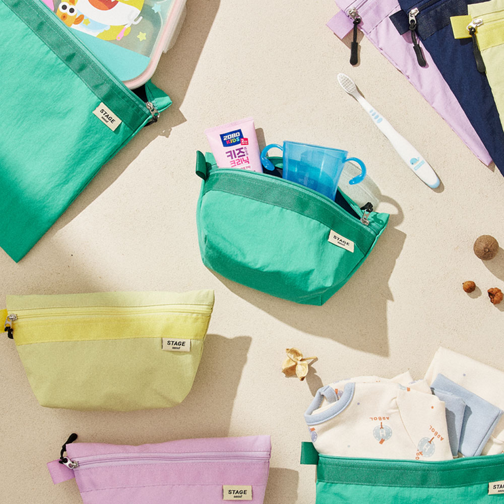 여행용 화장품 어린이집 파우치 미니 방수 경량