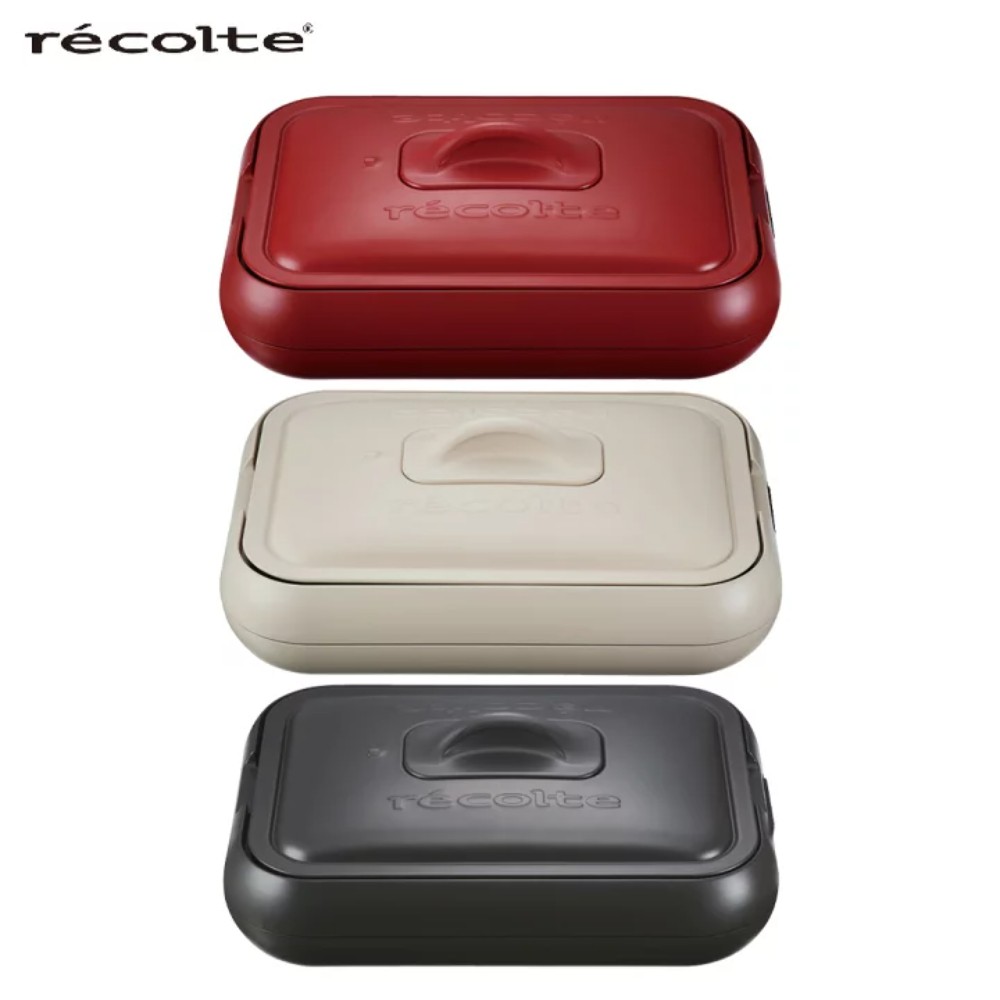 recolte 핫플레이트 RHP-1 본체 + 플레이트2장 세트 일본제 - 상품 이미지