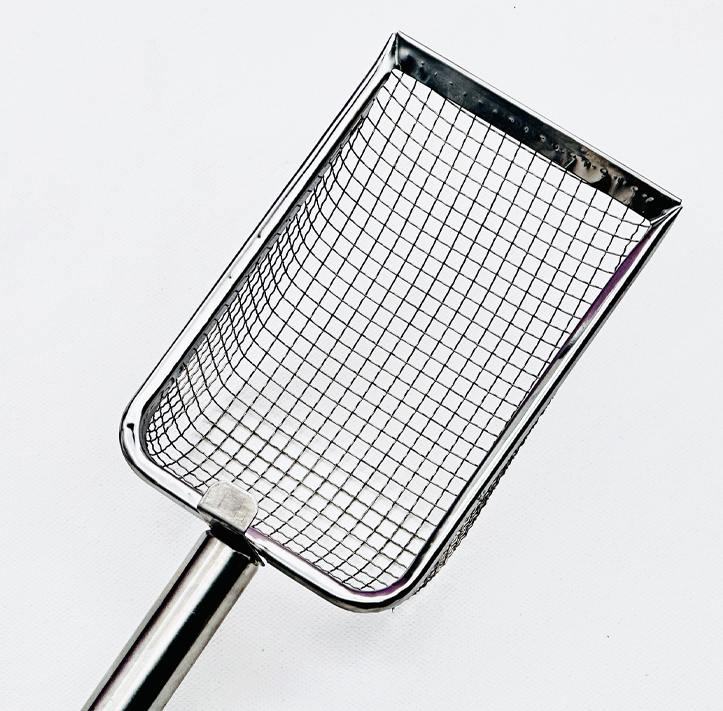 랩캣 고양이 모래삽 스테인리스 화장실 촘촘삽 슈퍼 똥삽