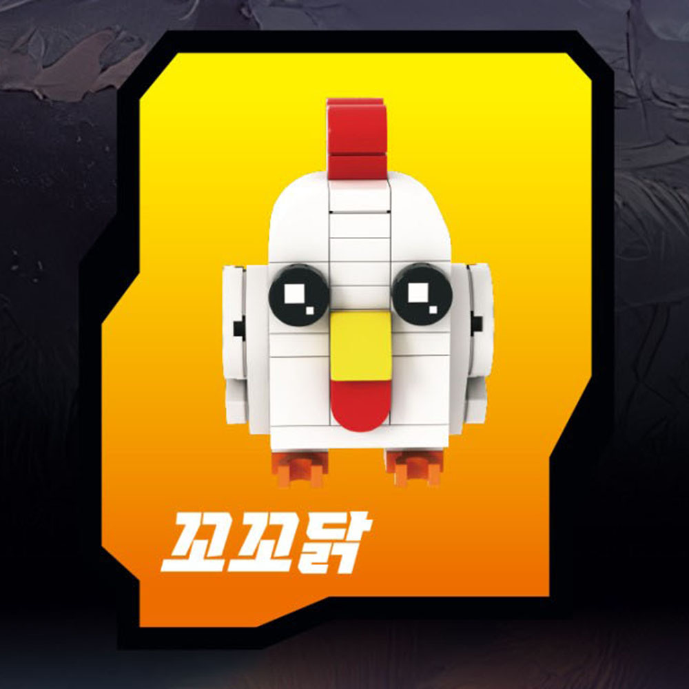 팰월드 블럭 블록 장난감 일렉판다 파이호 꼬꼬닭 몽지 까부냥 몽마둥이 도로롱 선물 - 상세 이미지 4