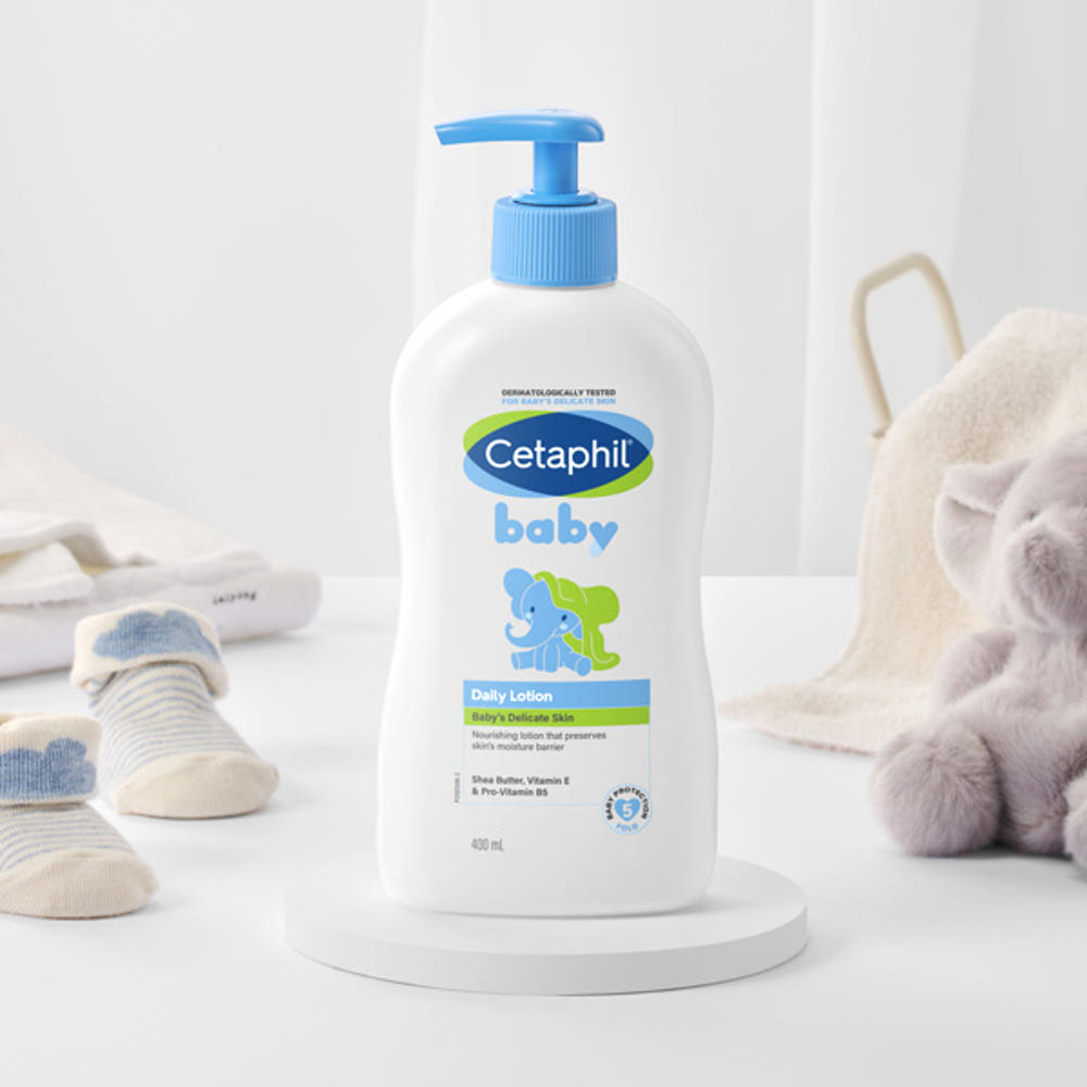 세타필 베이비 저자극 신생아 데일리 로션 400ml : 세타필 공식스토어