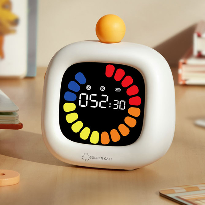 뽀모도로 타이머 컬러스크린 구글타이머 무소음 디지털 타임타이머