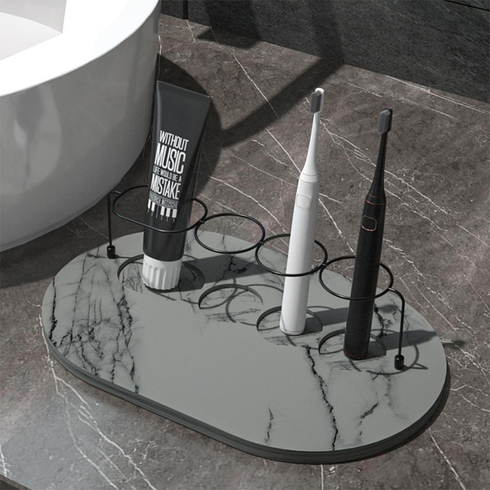 규조토칫솔꽂이 칫솔거치대 치약 면도기 치솔 홀더 칫솔 걸이 소형