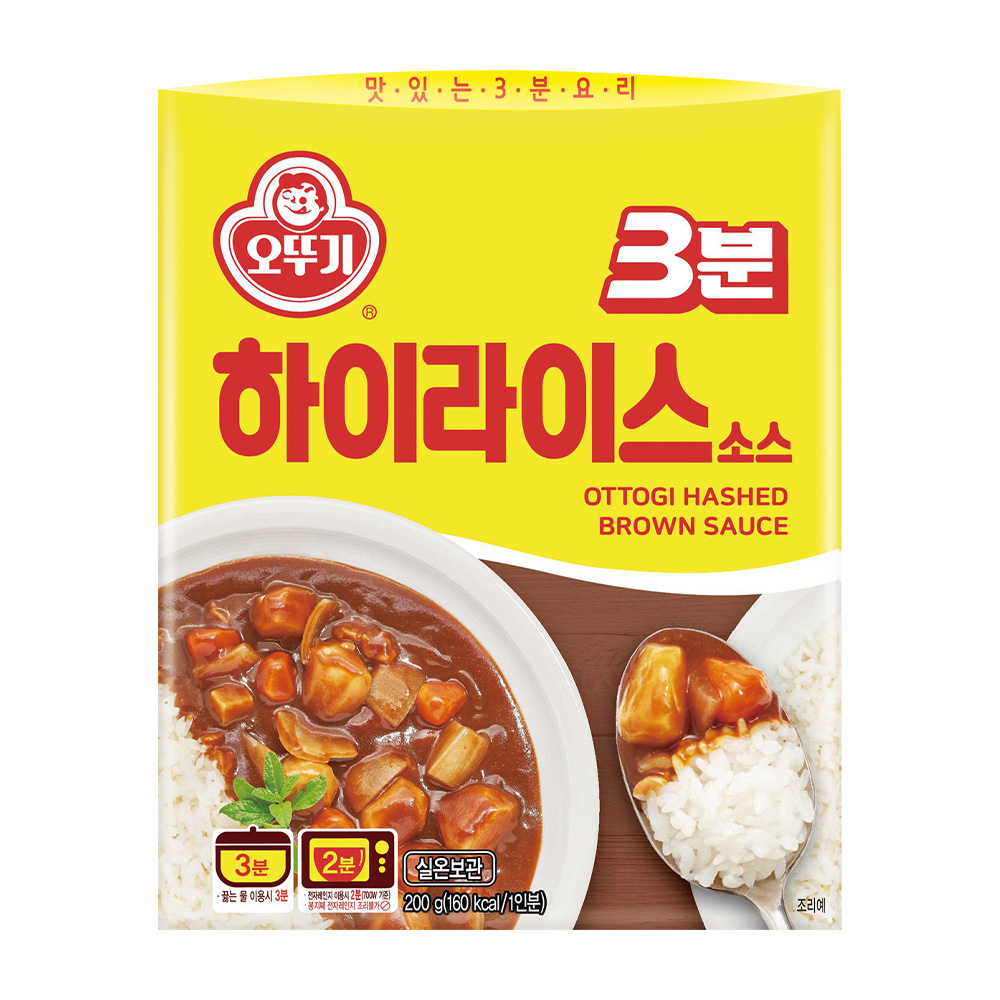 오뚜기 3분 하이라이스소스, 200g, 1개