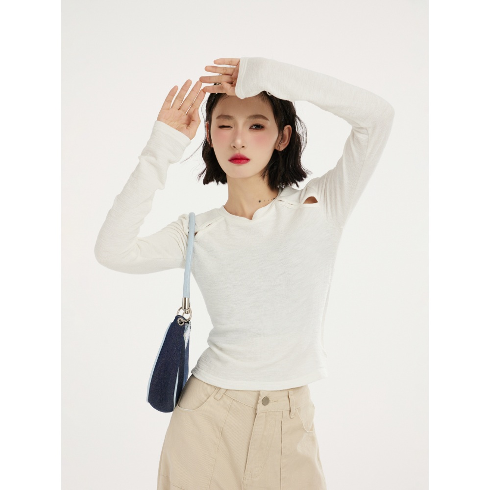 라디오스타 863회 장도연 컷팅 티셔츠 루즈핏 세련된 - 상세 이미지 2
