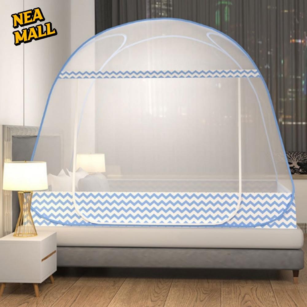 120x200 원터치모기장 접이식 침대텐트 침대용모기장 침대방충망
