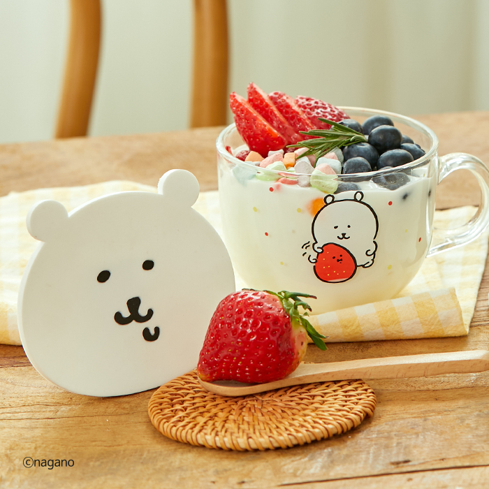 담곰이 시리얼 볼 코스터 세트 농담곰 씨리얼 딸기 요거트 그릇 식기 캐릭터 굿즈 - 상세 이미지 2