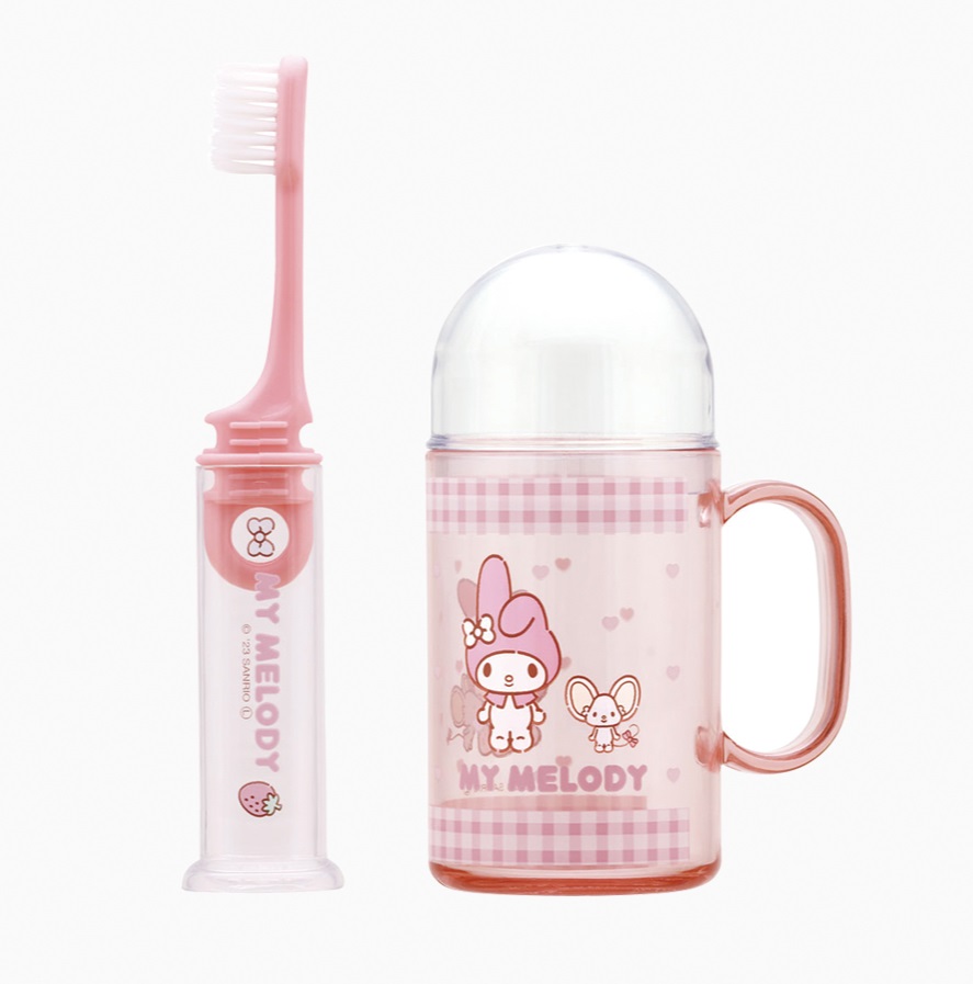 산리오 칫솔 세트 시나모롤 어린이집 양치컵 - 상세 이미지 3