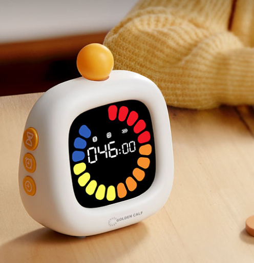 뽀모도로 타이머 컬러스크린 구글타이머 무소음 디지털 타임타이머