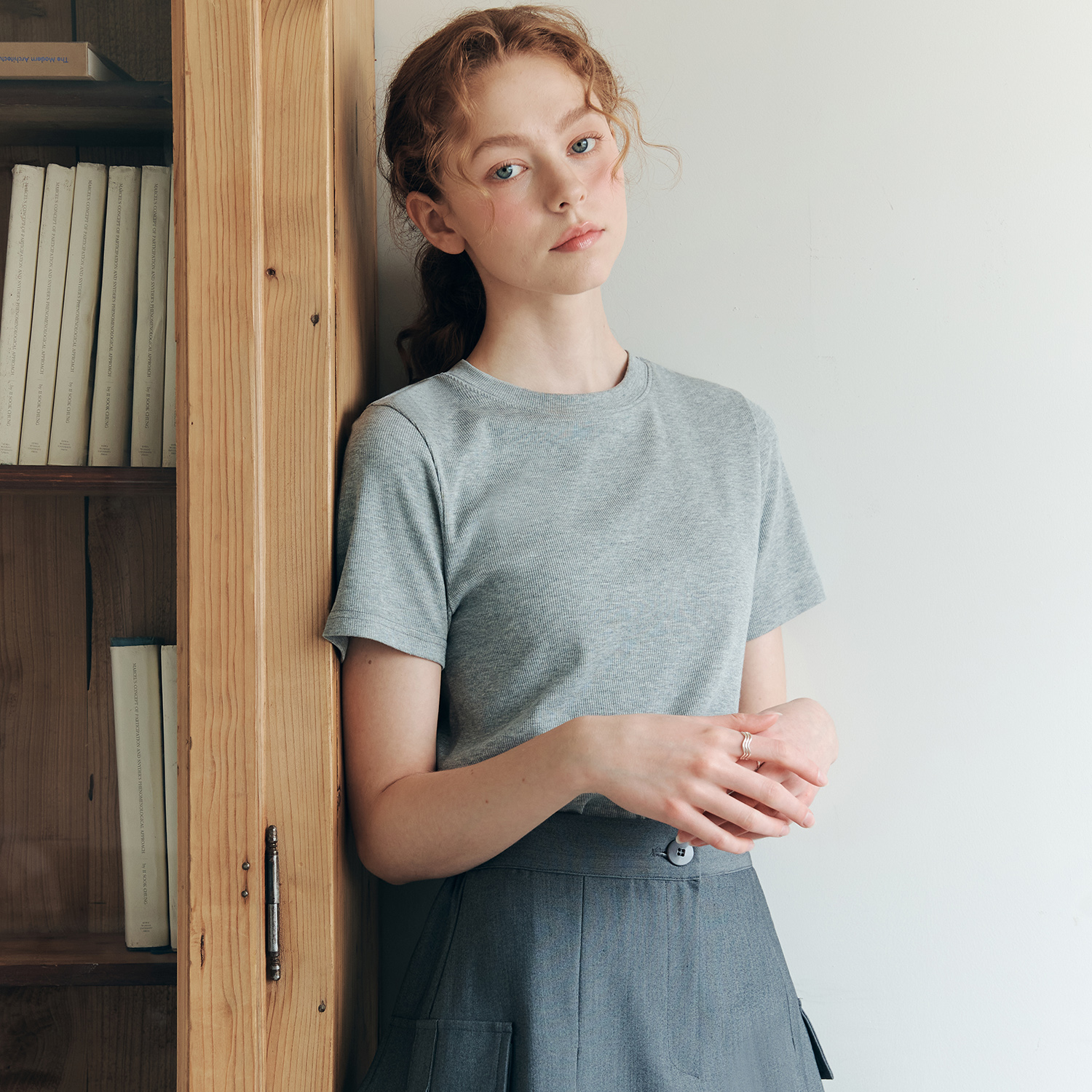[제로스트릿][3컬러] 베이직 반팔 티셔츠 BASIC SHORT SLEEVE T-SHIRT - 상세 이미지 3