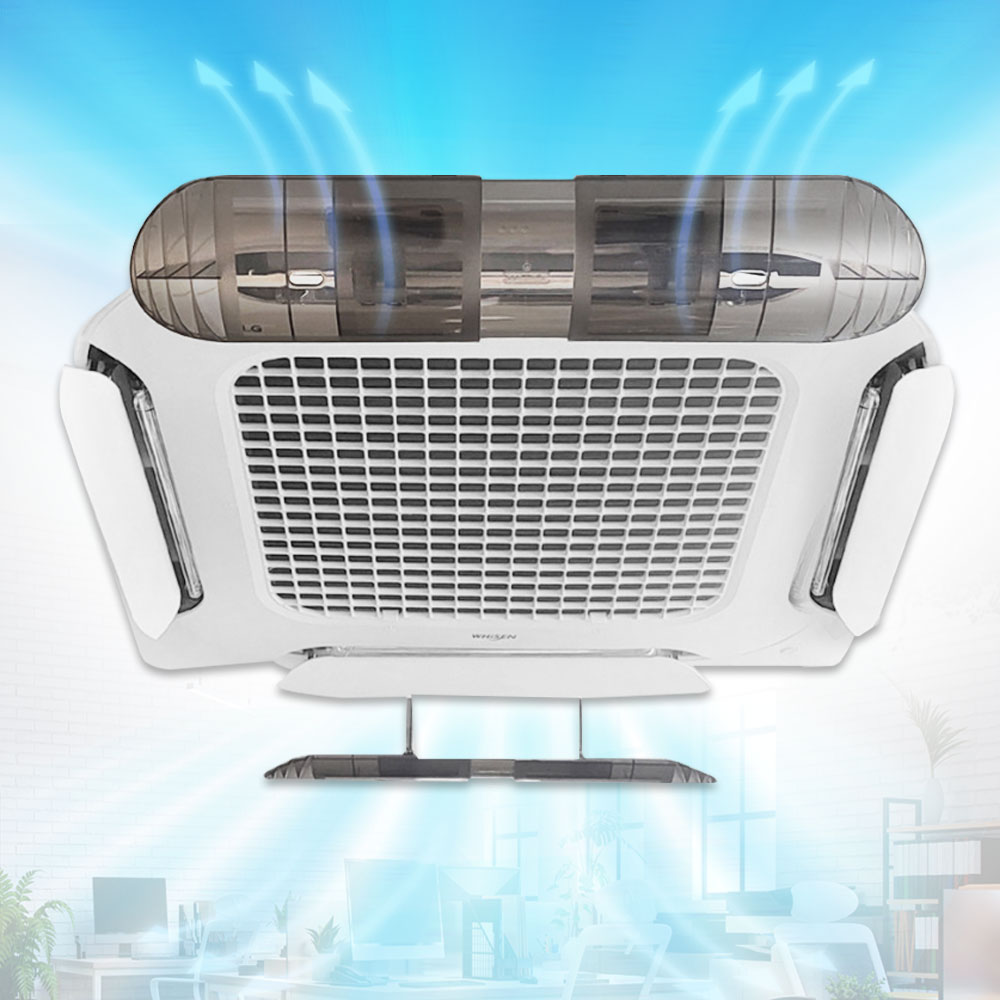 벽걸이 에어컨 바람막이 가림막가드 무타공 천장형 에어컨 윈드가드 무풍