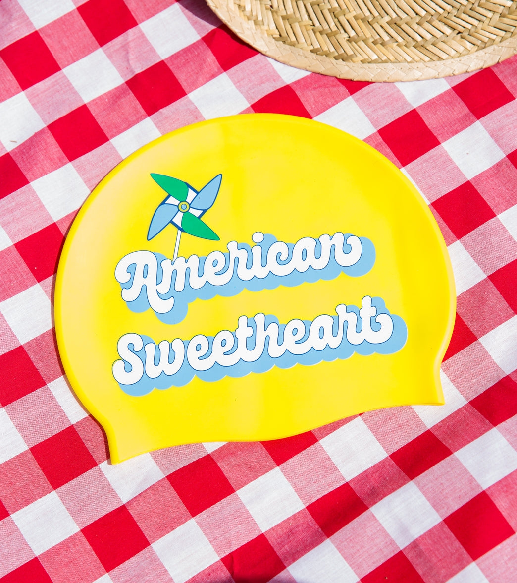 스포티 Alex & Gretchen Walsh 콜라보 아메리칸 스위트하트 실리콘 수모 American Sweetheart - 상품 이미지