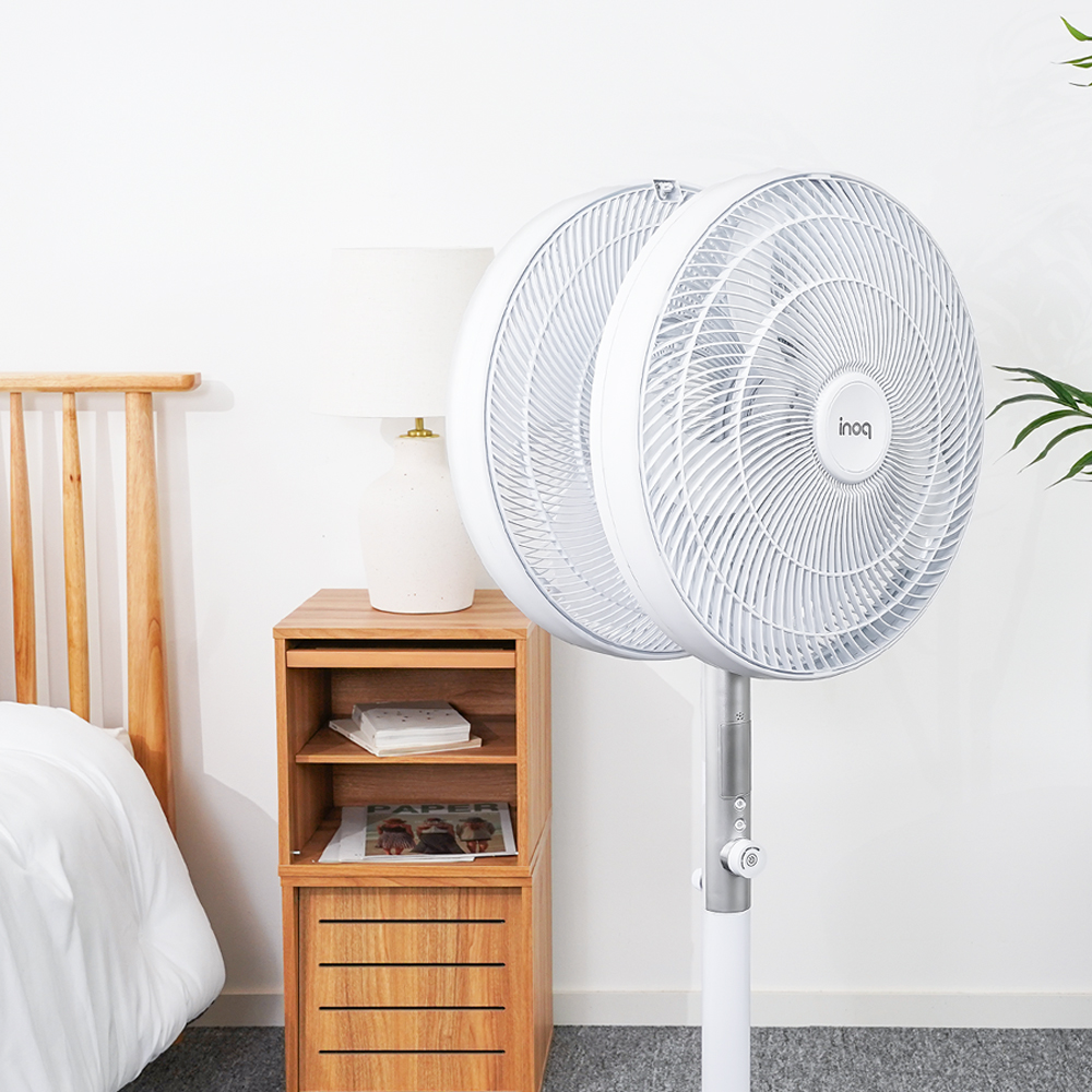 이노크아든 양면 선풍기 대형 공업용 산업용 업소용 양방향 더블헤드 360도 듀얼 F180