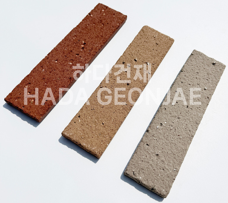 점토타일 쿠키 240x60x12T / 하다건재