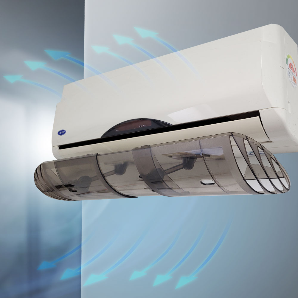 벽걸이 에어컨 바람막이 가림막가드 무타공 천장형 에어컨 윈드가드 무풍