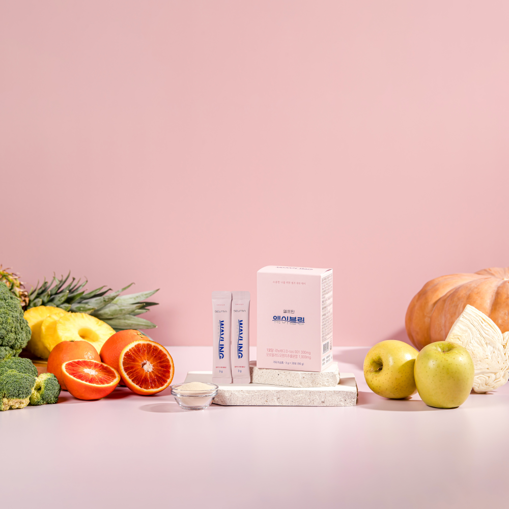 셀프틴 웨이블링 브로멜라인 임산부 물 붓기 필요없는 출산후 이너뷰티 선물 3g x 30포