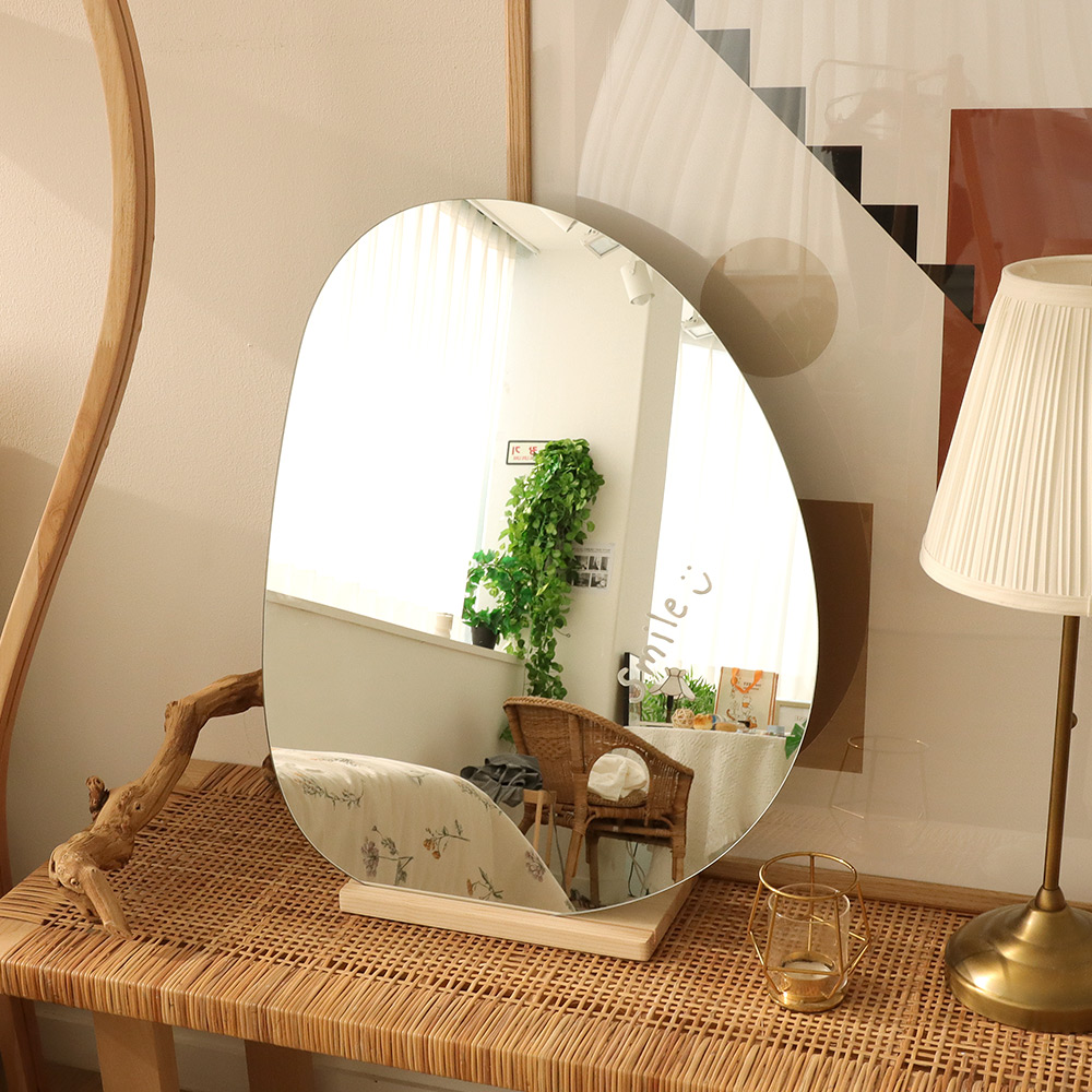 리시스 인테리어 비정형 거울 M 화장대거울 벽 인테리어 욕실거울