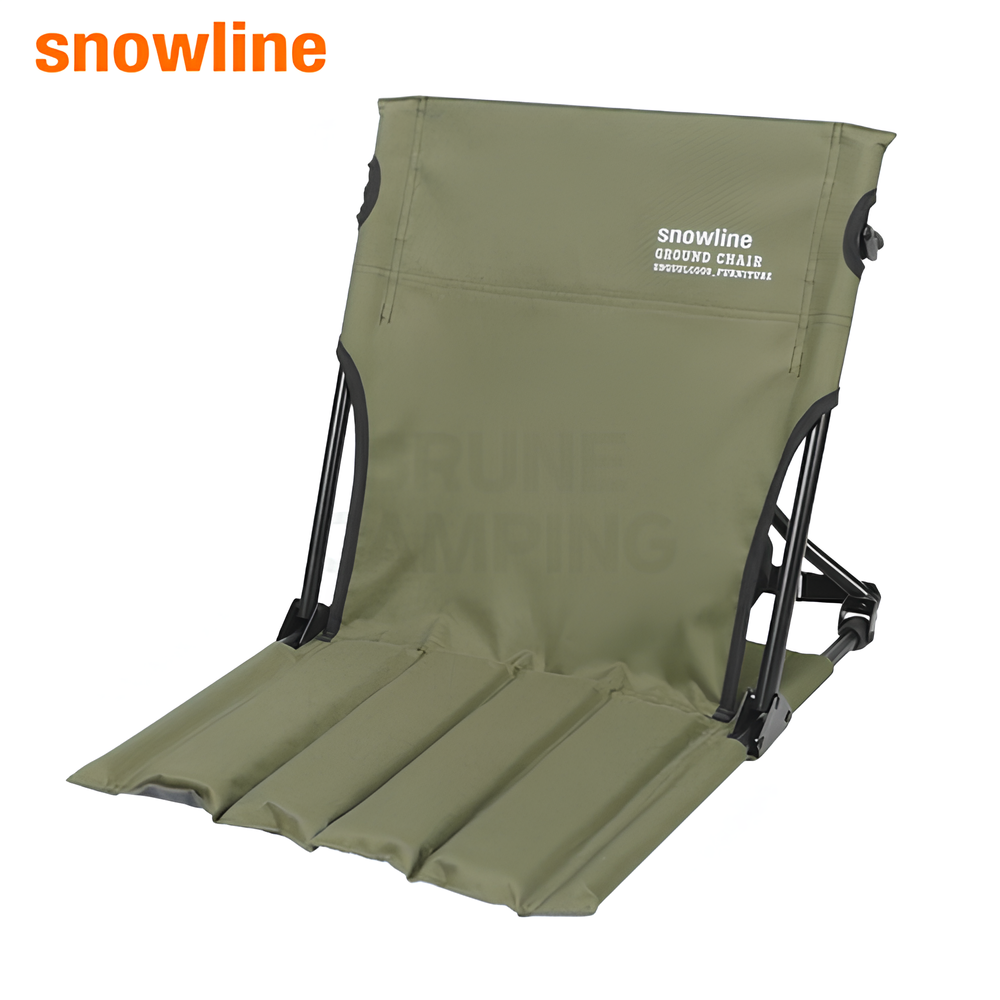 스노우라인 그라운드체어 좌식의자 차박캠핑의자 올리브카키
