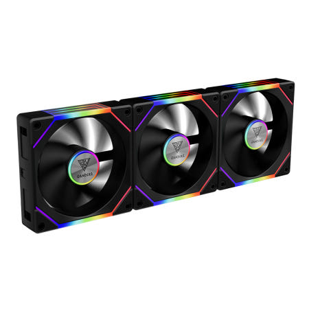 마이크로닉스 GAMDIAS AEOLUS P2 (3팩) P2-1203 RGB 컴퓨터 시스템 쿨러 120mm