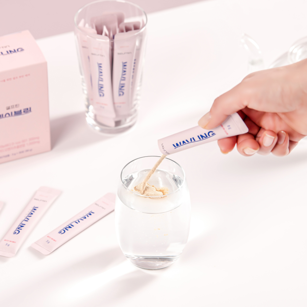 셀프틴 웨이블링 브로멜라인 임산부 물 붓기 필요없는 출산후 이너뷰티 선물 3g x 30포