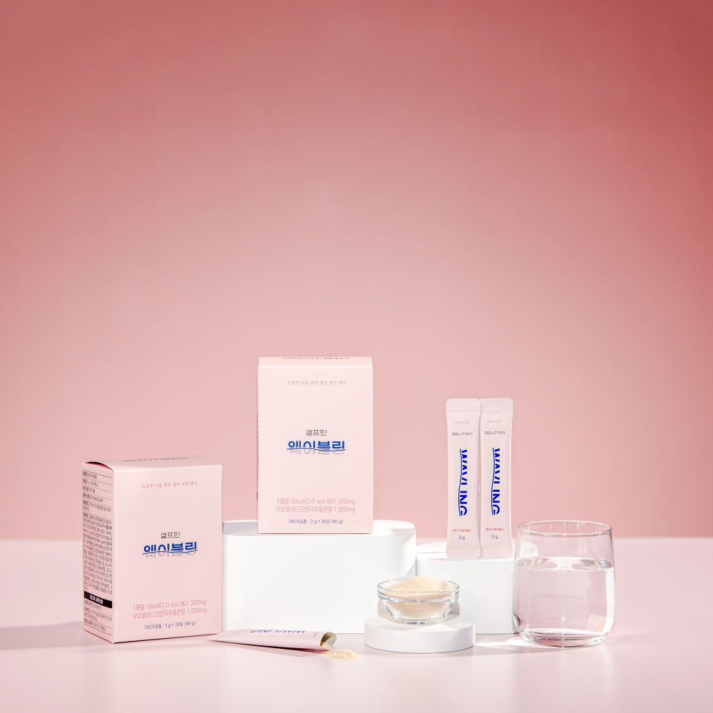 셀프틴 웨이블링 브로멜라인 임산부 물 붓기 필요없는 출산후 이너뷰티 선물 3g x 30포