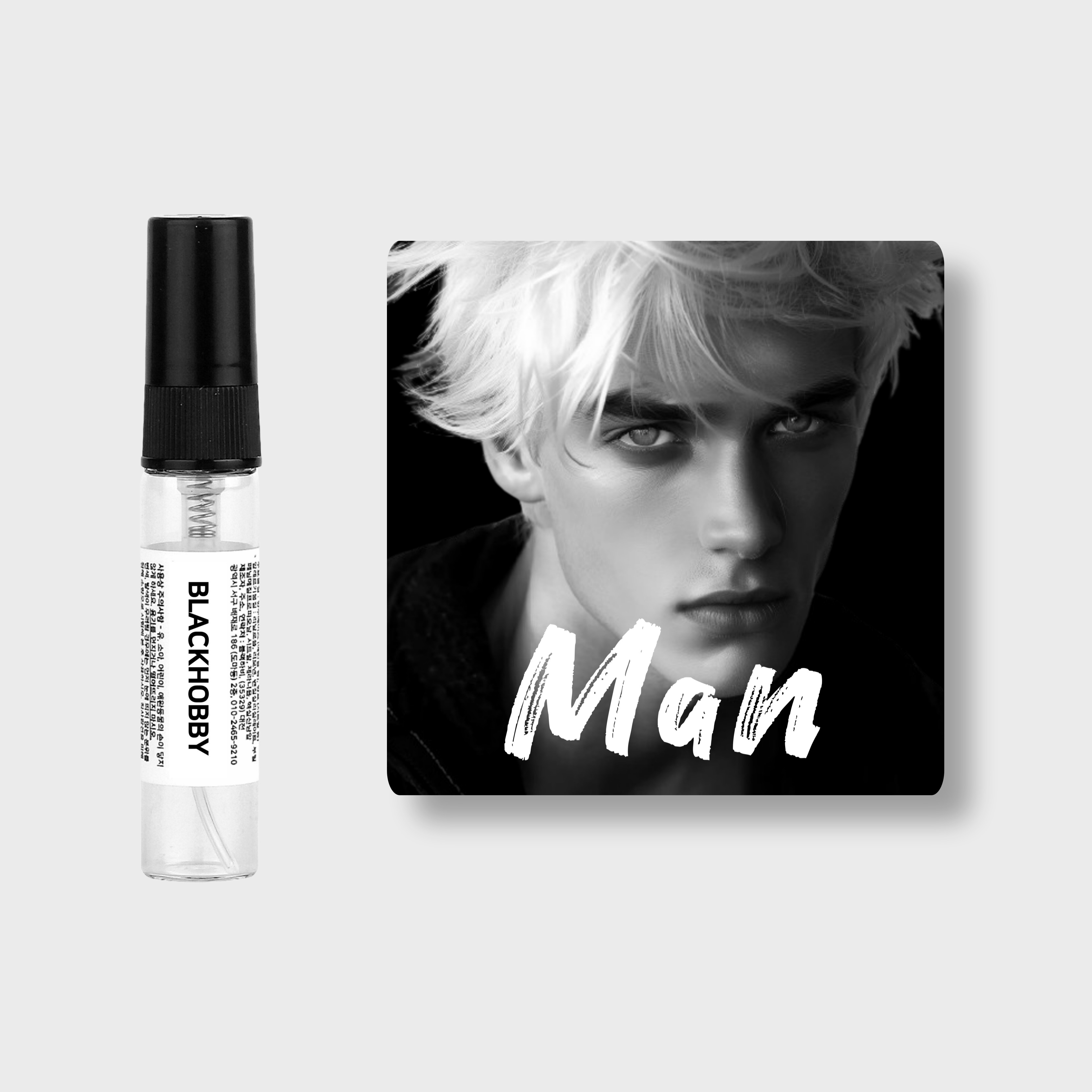 [3+1] 남자향 10종 4ml 고농축 드레스 향수 선물 포장 - 상품 이미지