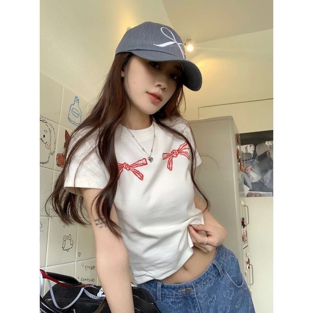 미녀와 순정남 임수향 박도라 반팔 티셔츠 트렌디한 캐주얼 - 상세 이미지 3