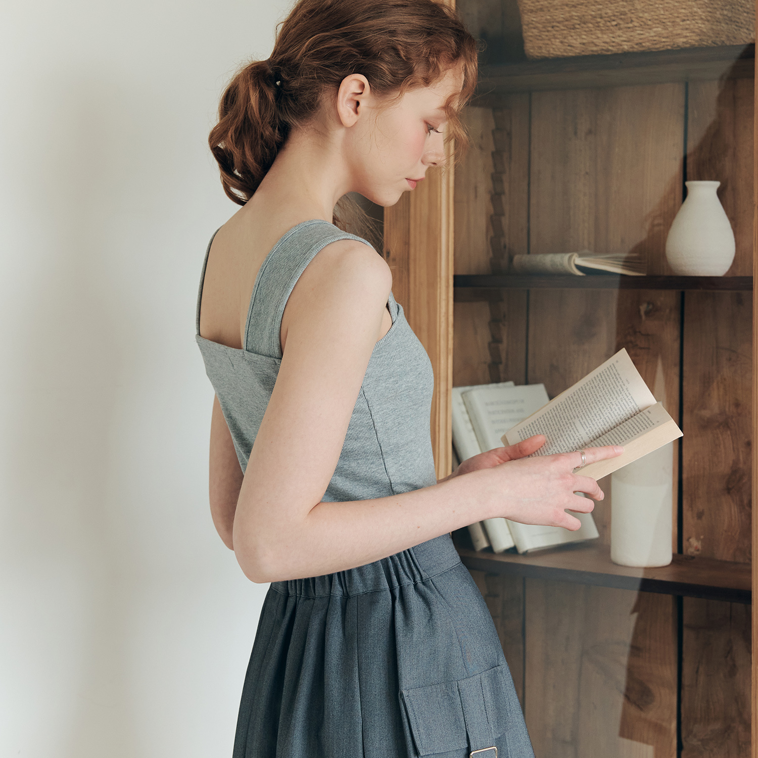 [제로스트릿][3컬러] 베이직 나시 티셔츠 BASIC SLEEVELESS T-SHIRT 이미지 4