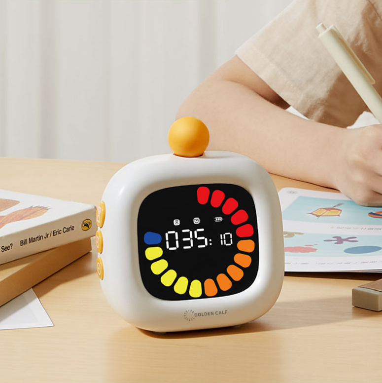 뽀모도로 타이머 컬러스크린 구글타이머 무소음 디지털 타임타이머