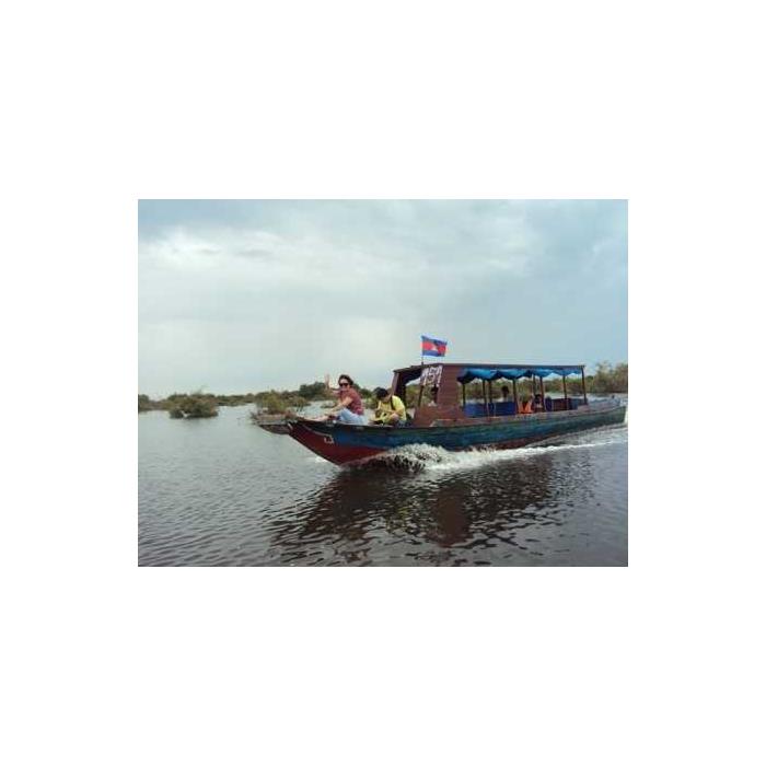 캄보디아 시엠립 톤레삽 호수(TONLE SAP LAKE) 어촌 마을 및 침수된 숲 - 상세 이미지 4
