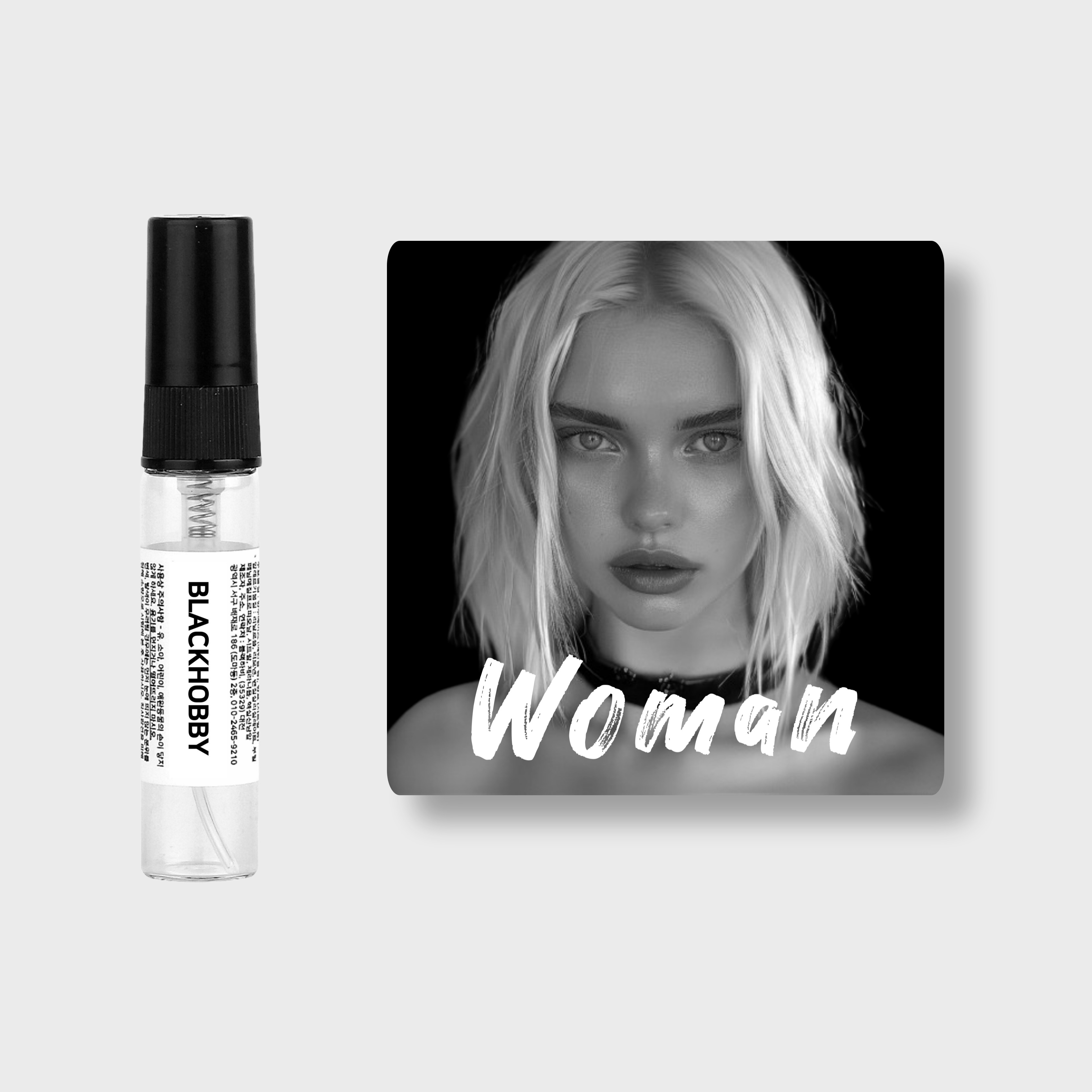 [3+1] 여자향 10종 4ml 고농축 드레스 향수 선물 포장 - 상품 이미지