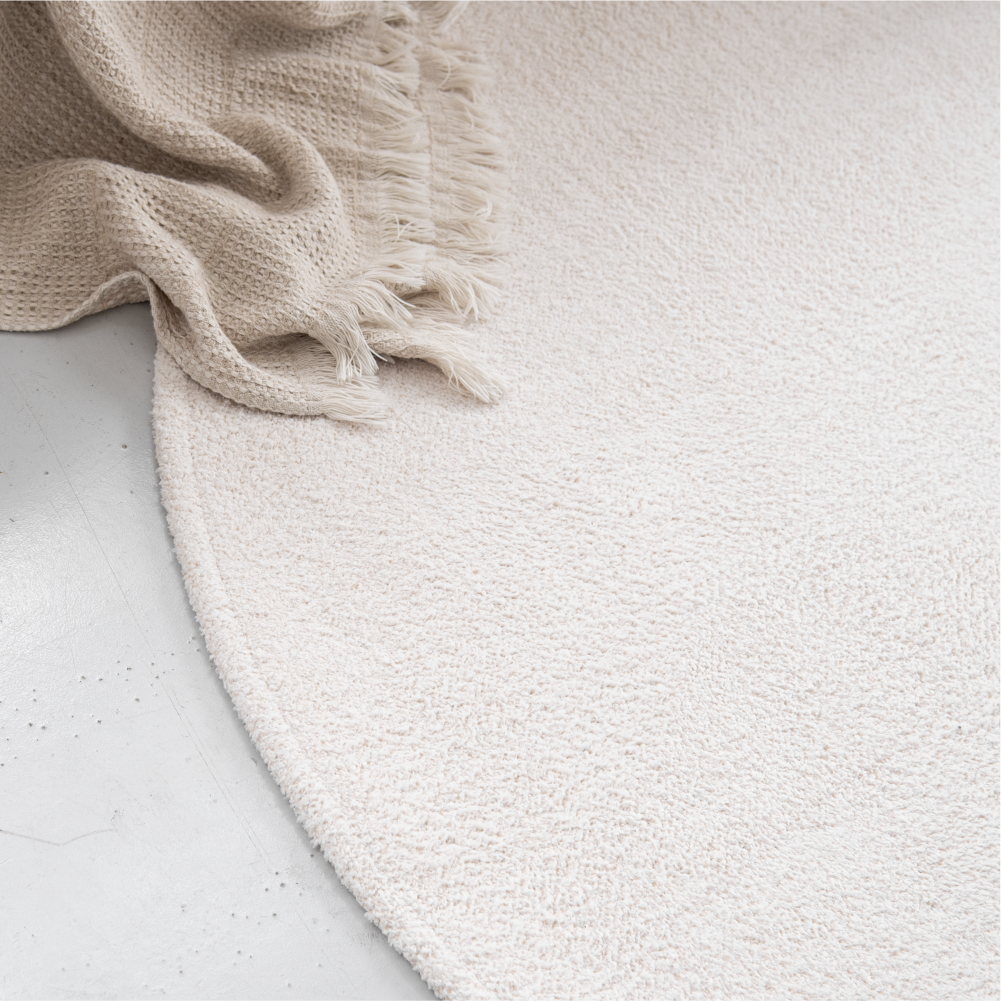 소프트 타원형 러그 방수 둥근 카페트 비정형 타원 제작 150x225