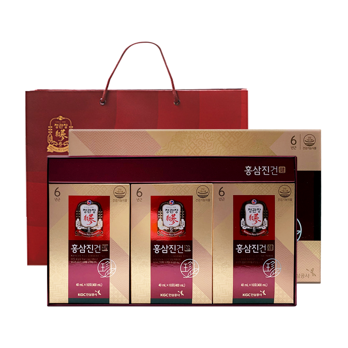 정관장 홍삼진건 40ml x 30개입 5세트 (쇼핑백포함) - 상세 이미지 4