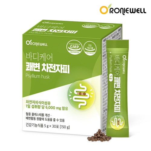 바디케어 쾌변차전자피 5g x 30포 - 상품 이미지