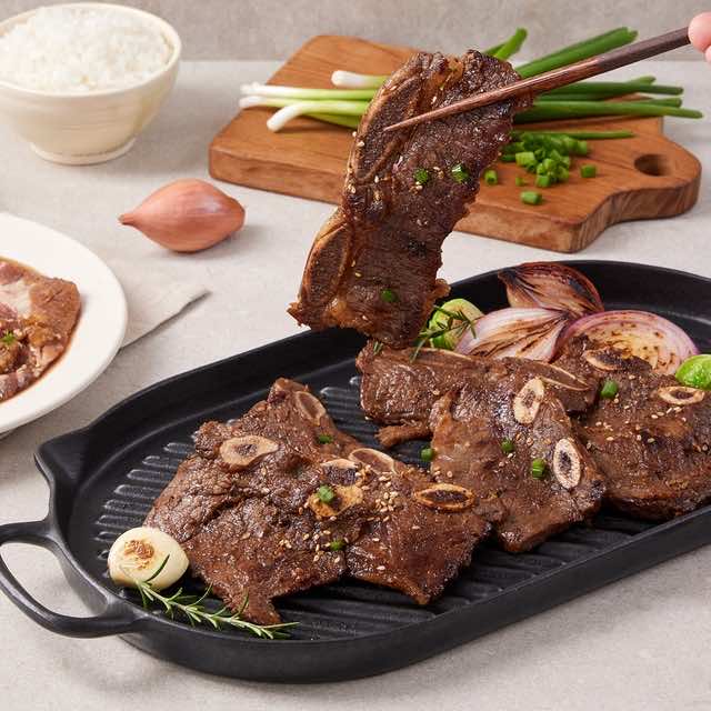 손질없이 간편한 컨비니 LA양념갈비, 800g, 2팩 - 상세 이미지 2