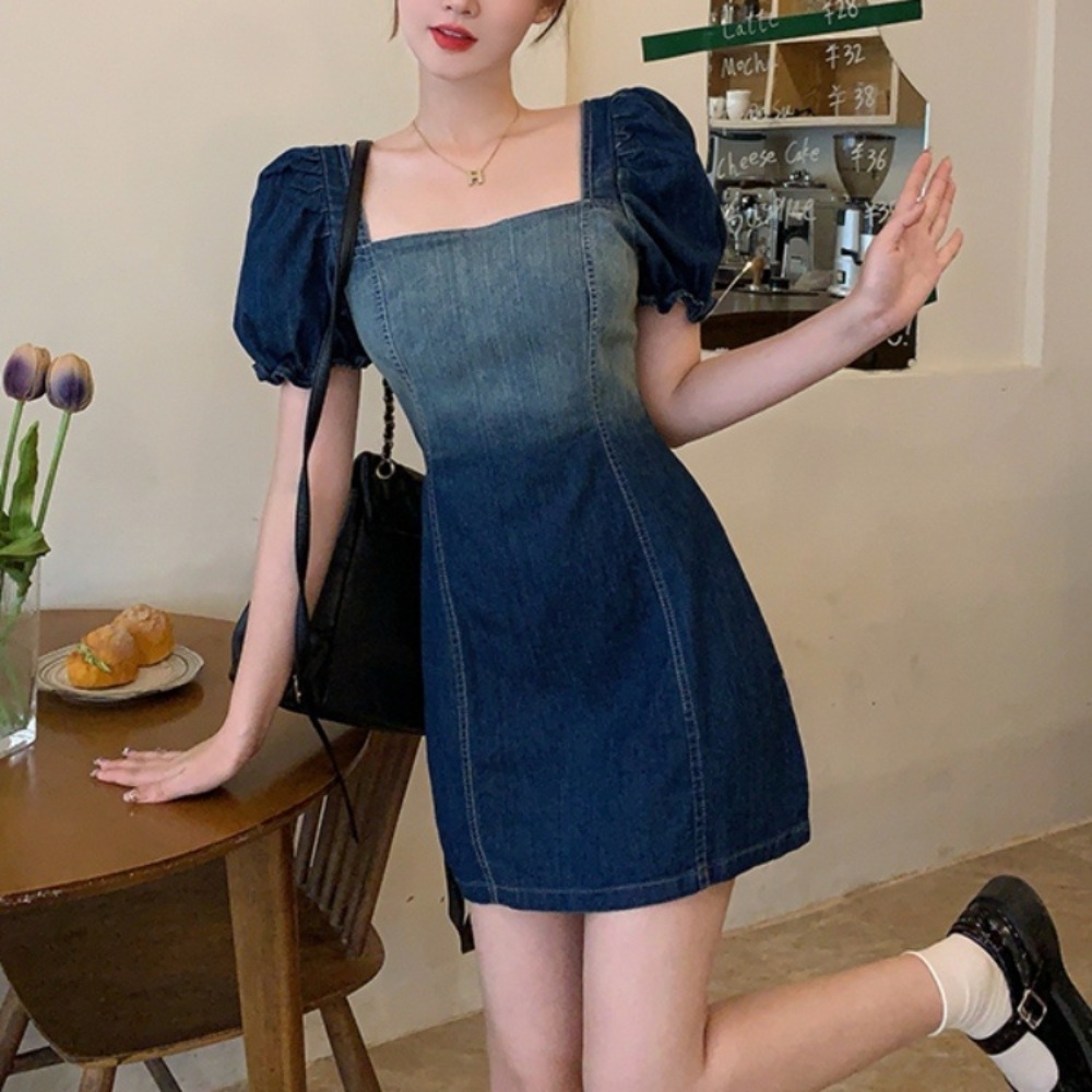 미녀와 순정남 임수향 박도라 임수향 원피스 데님 Y2K - 메인 이미지