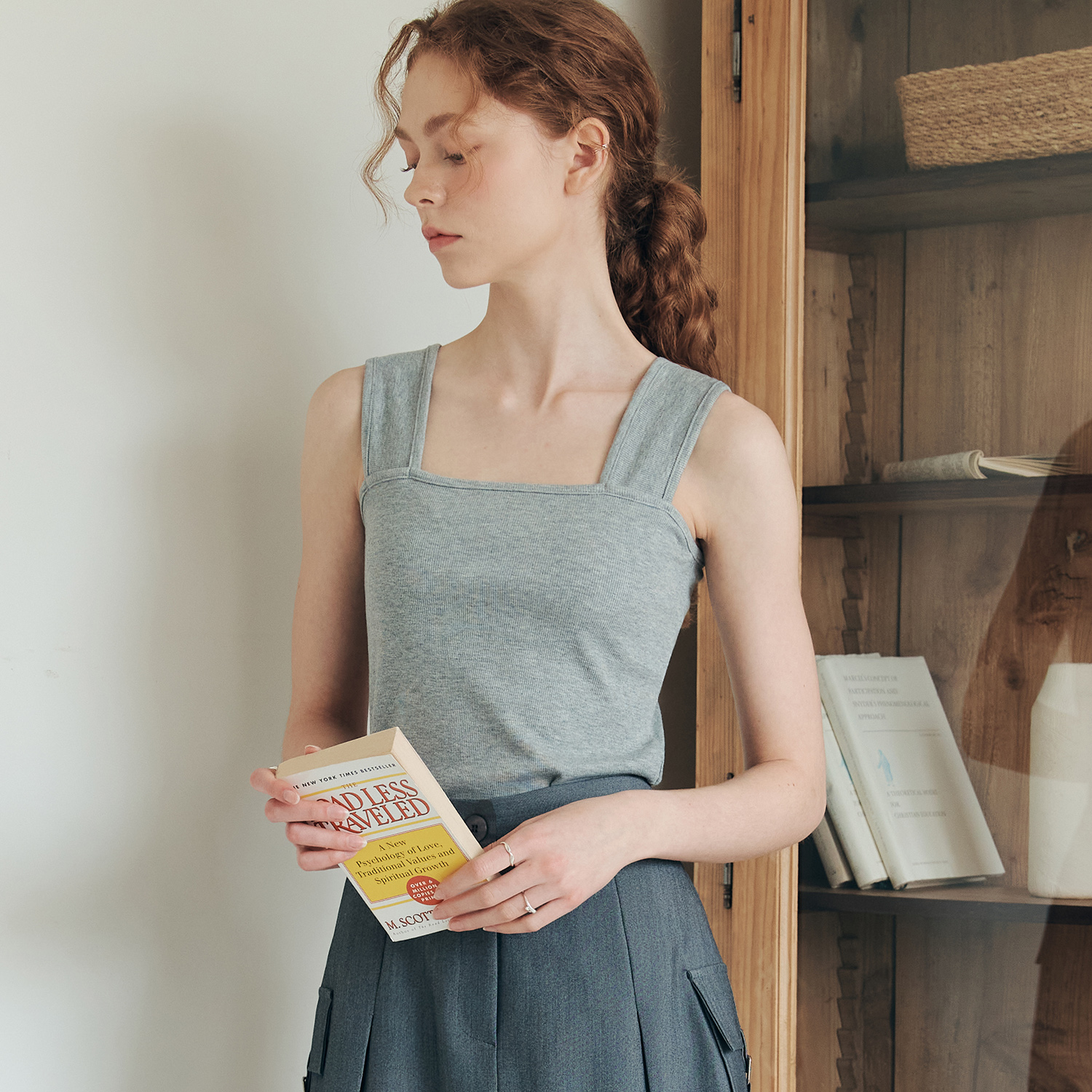 [제로스트릿][3컬러] 베이직 나시 티셔츠 BASIC SLEEVELESS T-SHIRT 이미지 3