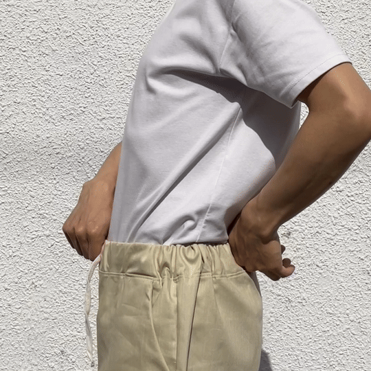 남자린넨반바지 남자마반바지 - 상세 이미지 2