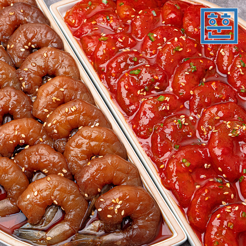 훈훈수산 깐새우장 300g + 300g 이미지 2