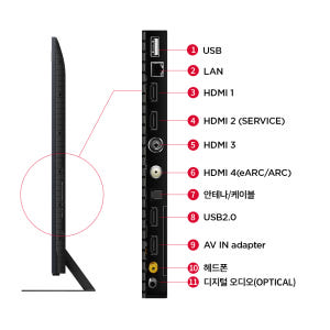 TCL [중고] 85C855_R_A 4K QD-Mini LED 구글 TV 스탠드형 상세 이미지 5