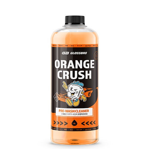 글로스브로 오렌지크러쉬 1L 중성 세차프리워시 APC 다목적 세정제