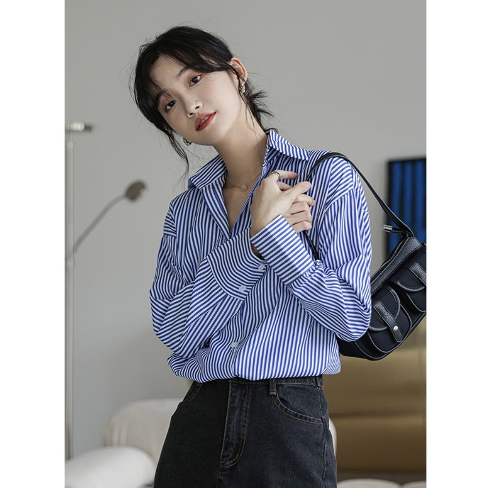 살림남 342회 백지영 스트라이셔츠 하객룩 데일리 - 상세 이미지 2