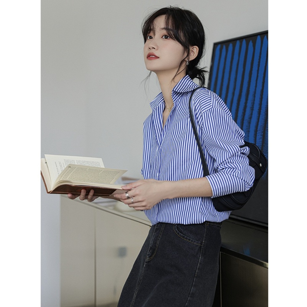 살림남 342회 백지영 스트라이셔츠 하객룩 데일리 - 상세 이미지 3