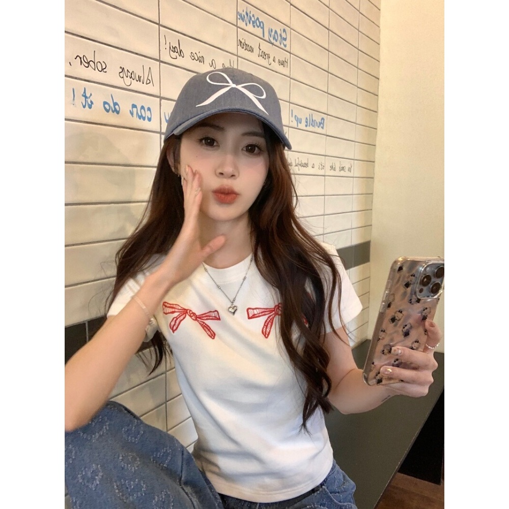미녀와 순정남 임수향 박도라 반팔 티셔츠 트렌디한 캐주얼 - 상세 이미지 4