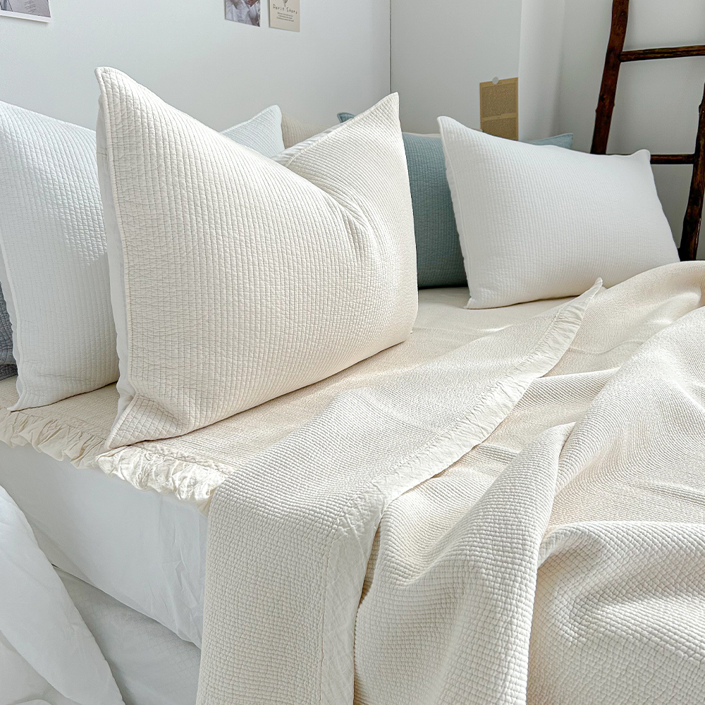 목화솜 피그먼트 오가닉 바이오워싱 60수 순면 50x70cm 베개커버 단품