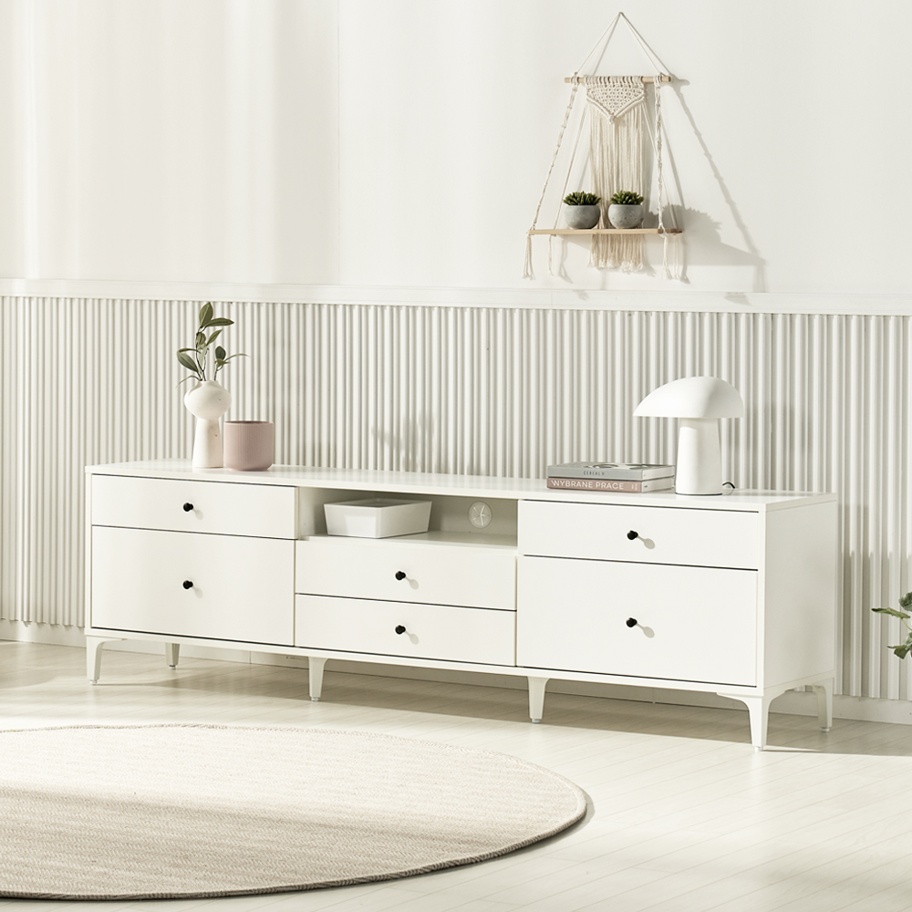 이유 거실장 (오픈형) 높은 티비다이 tv장 장식장